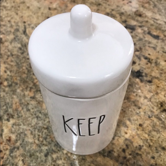 Rae Dunn Other - Rae Dunn Keep Canister. Bath Storage Jar. New.